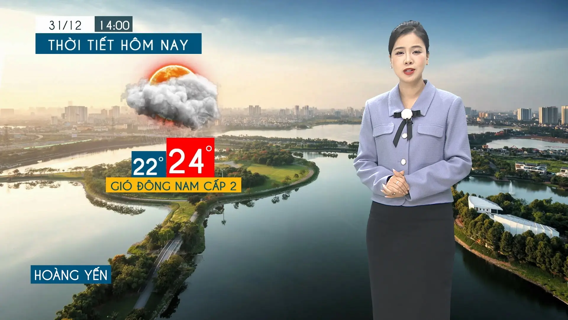 Dự báo thời tiết tối | 31/12/2025 Dự báo thời tiết tối | 31/12/2025